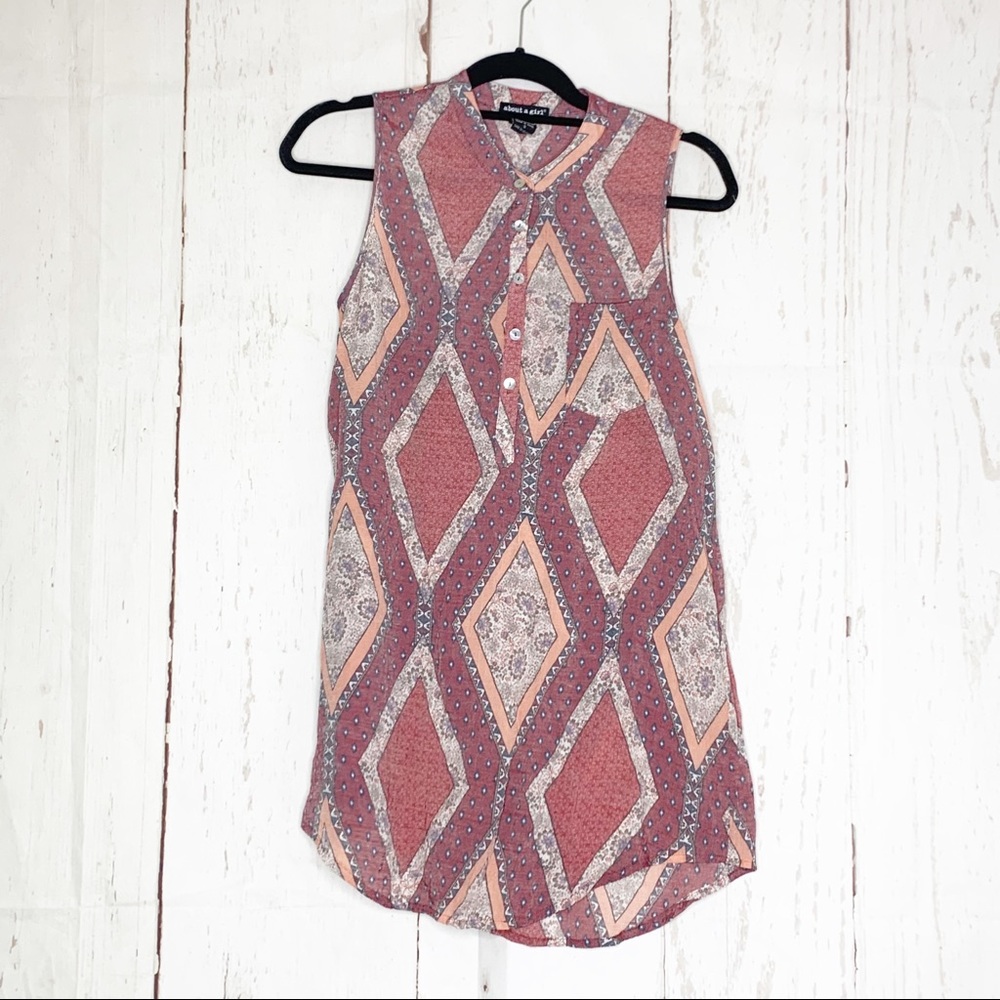 About A Girl tank top dress small